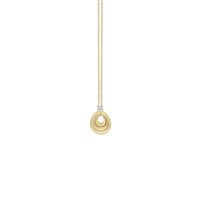 Pendente Annamaria Cammilli Donna VELAA STAR in Oro giallo Diamante 0.08 Ct GPE3240U - GPE3240U
